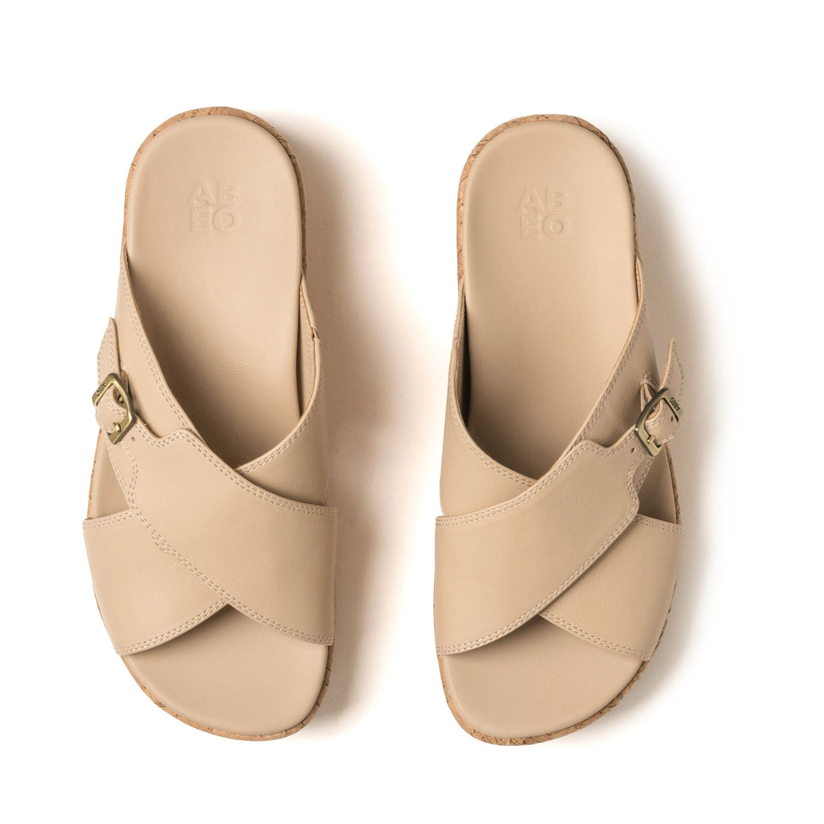 Solstice Cross Slide Cuban Sand | ABEO Footwear