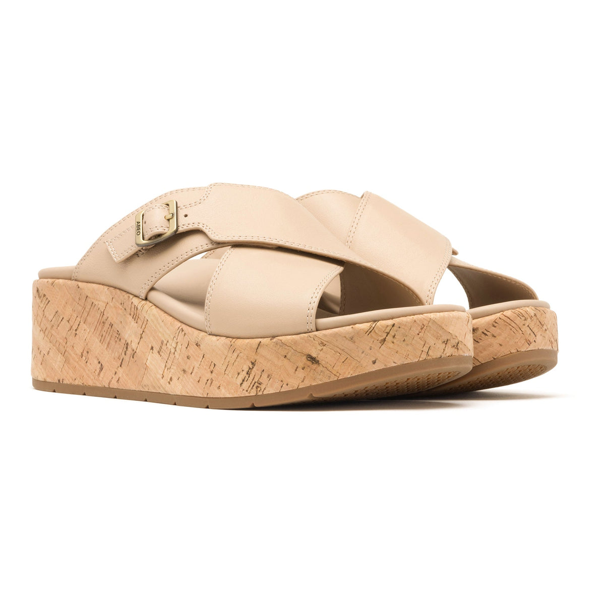 Solstice Cross Slide Cuban Sand | ABEO Footwear