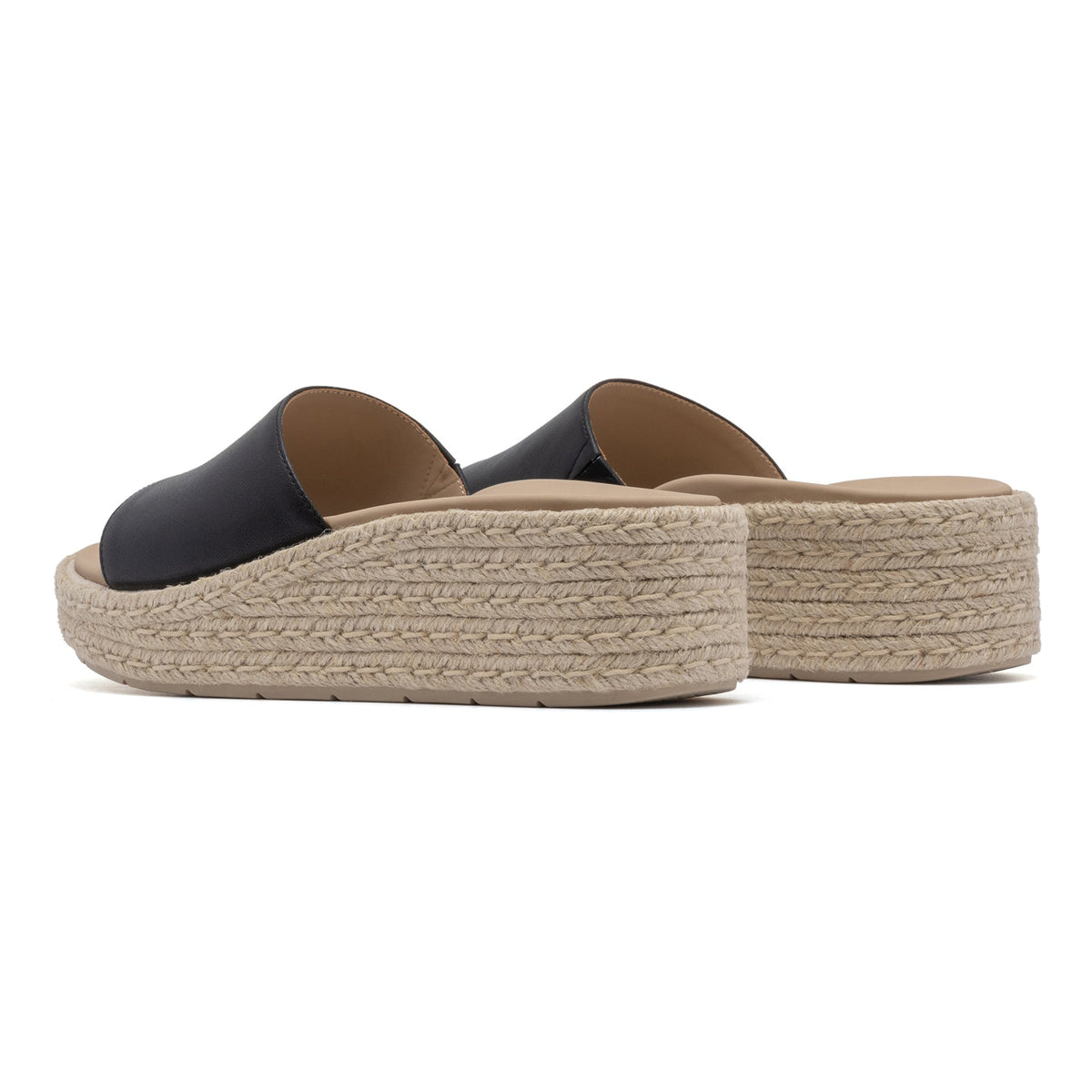 Solstice Slide Metatarsal Black Leather | ABEO Footwear