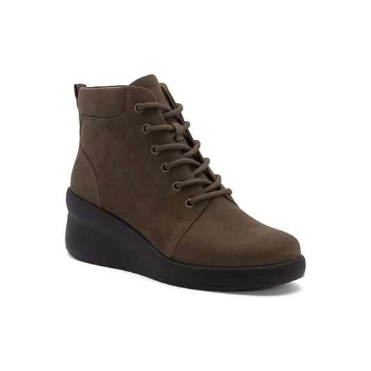 Passage Lace Up Olive | ABEO Footwear