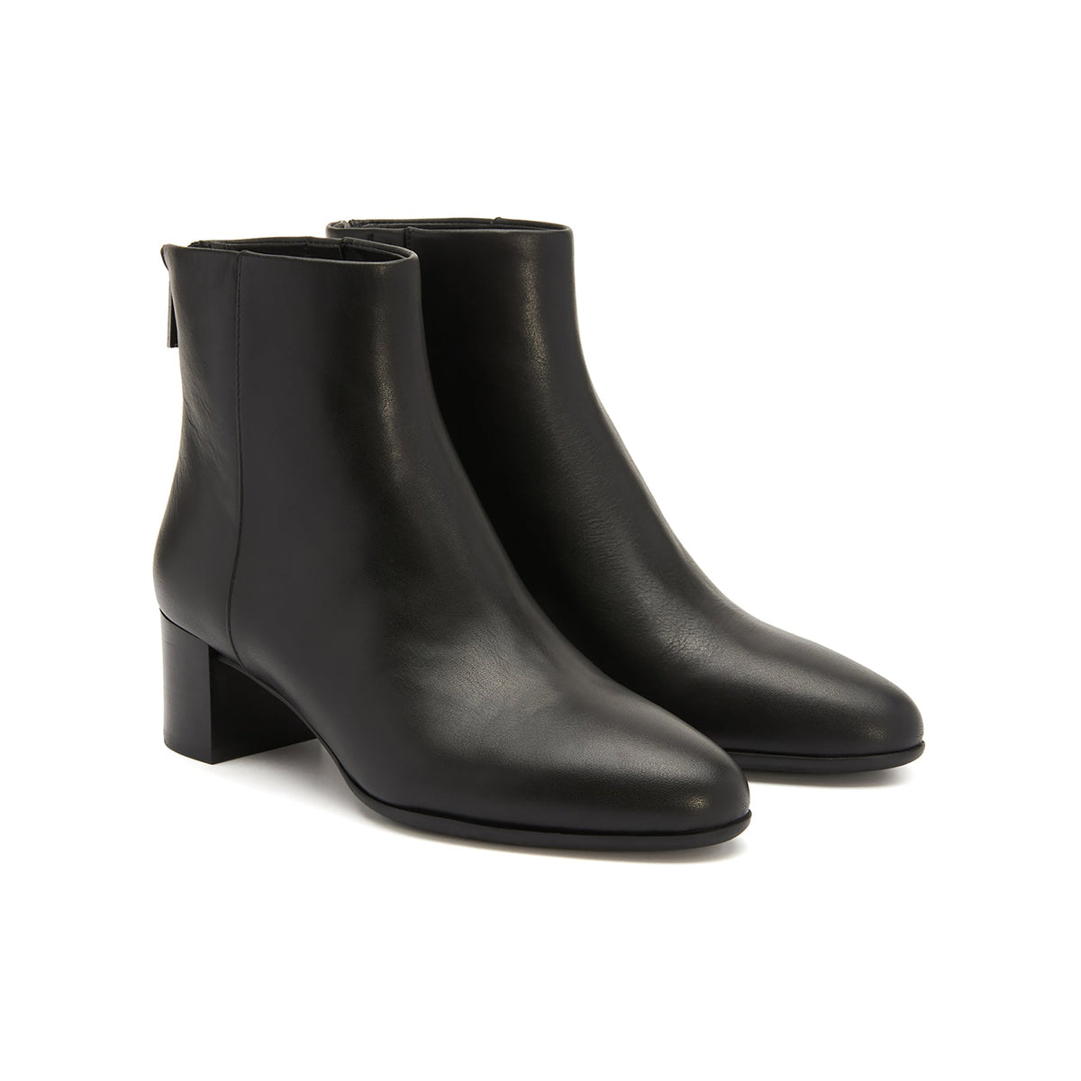 Plaza Back Zip Black | ABEO Footwear