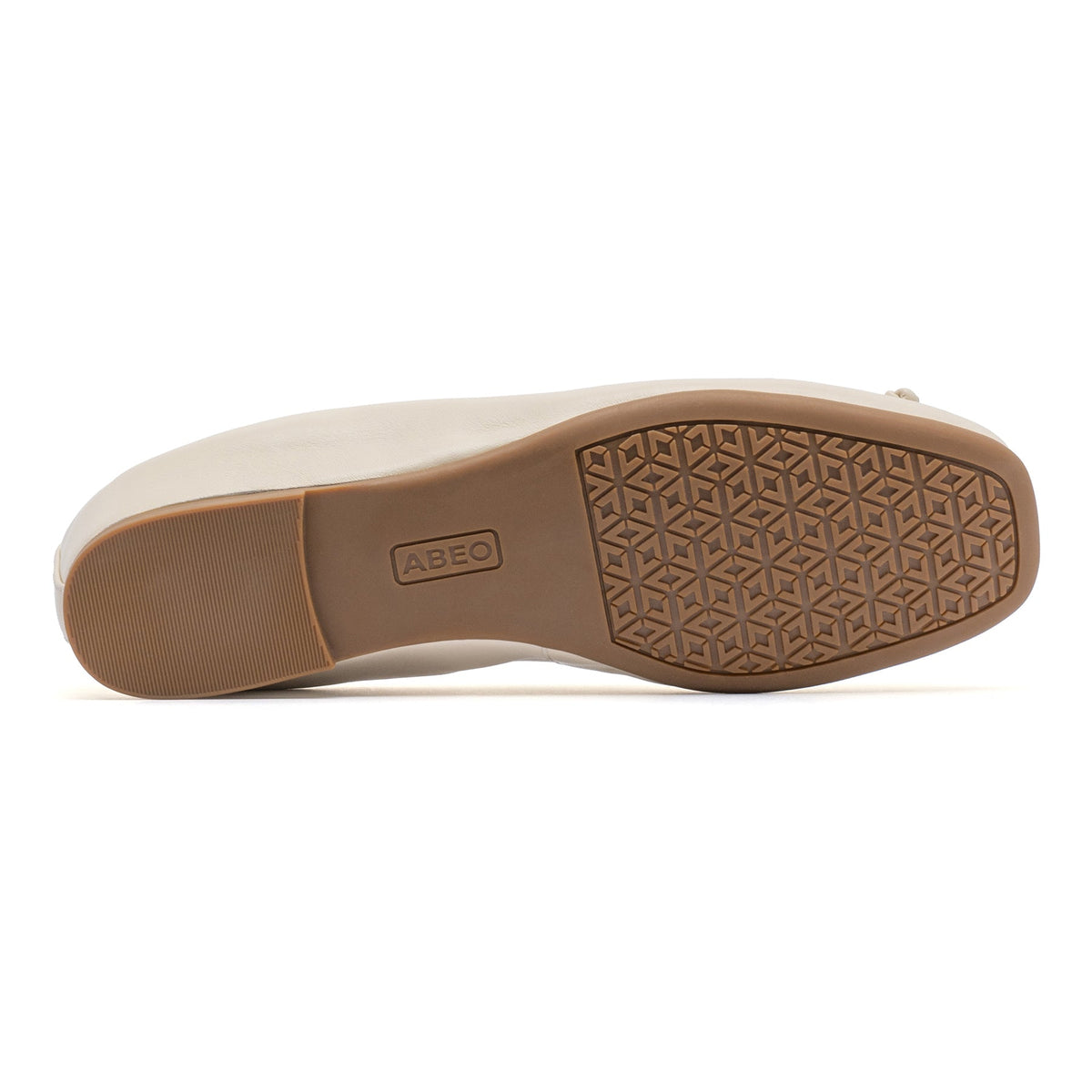 Cadence Bow Off White Leather | ABEO Footwear