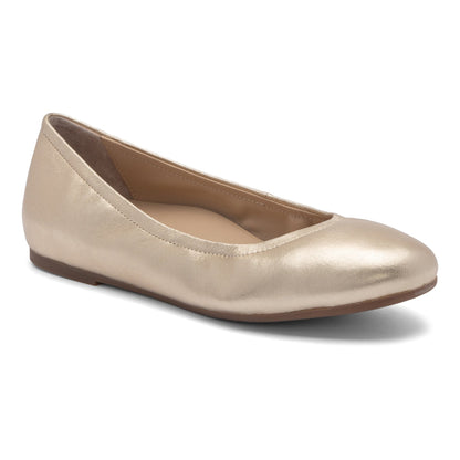 Promenade Flat Gold | ABEO Footwear