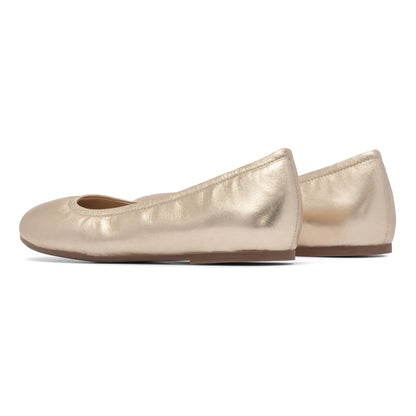 Promenade Flat Gold | ABEO Footwear