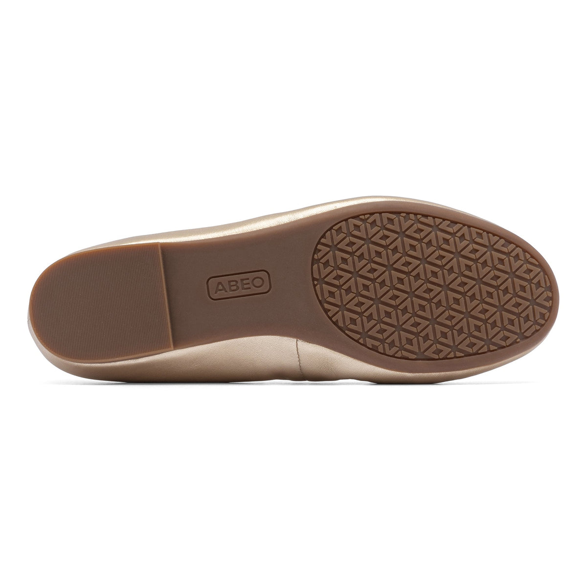 Promenade Flat Gold | ABEO Footwear