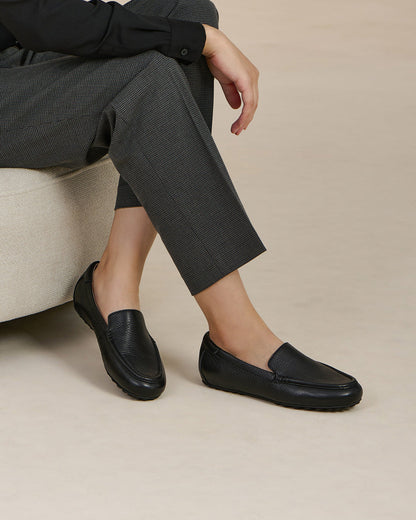 Harbor Black Pebble Leather | ABEO Footwear