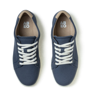 Encore Sneaker Navy Canvas | ABEO Footwear