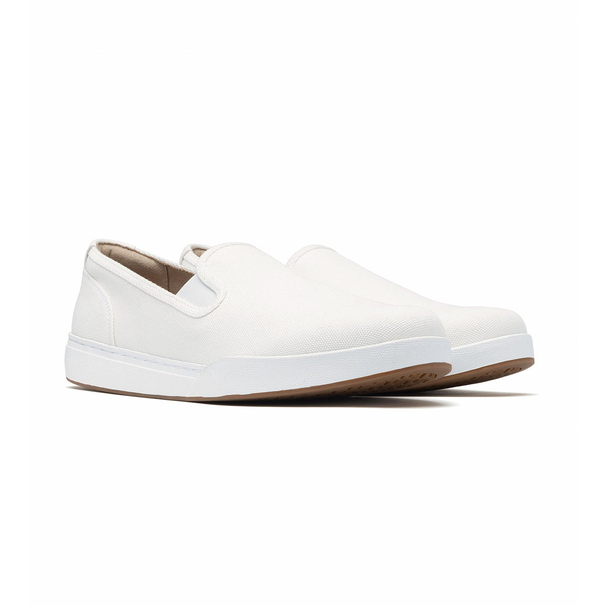 Encore Slip On White Canvas | ABEO Footwear