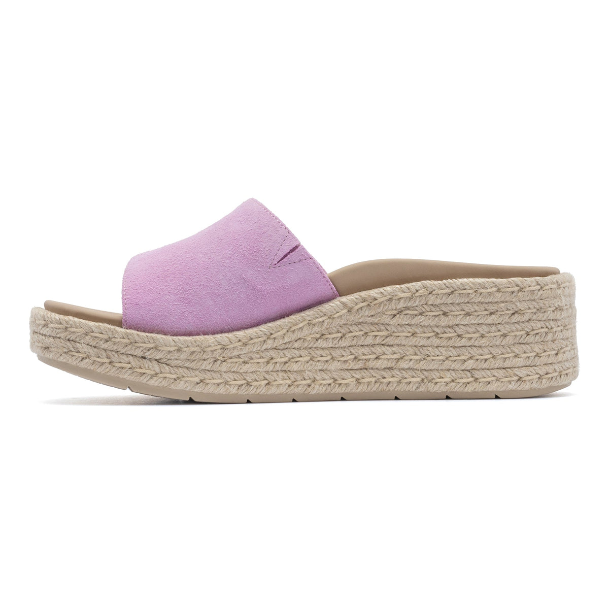 Solstice Slide Metatarsal Lavender Suede | ABEO Footwear