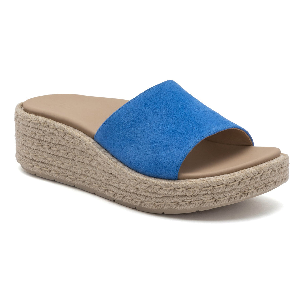 Solstice Slide Metatarsal Mar Blue Suede | ABEO Footwear