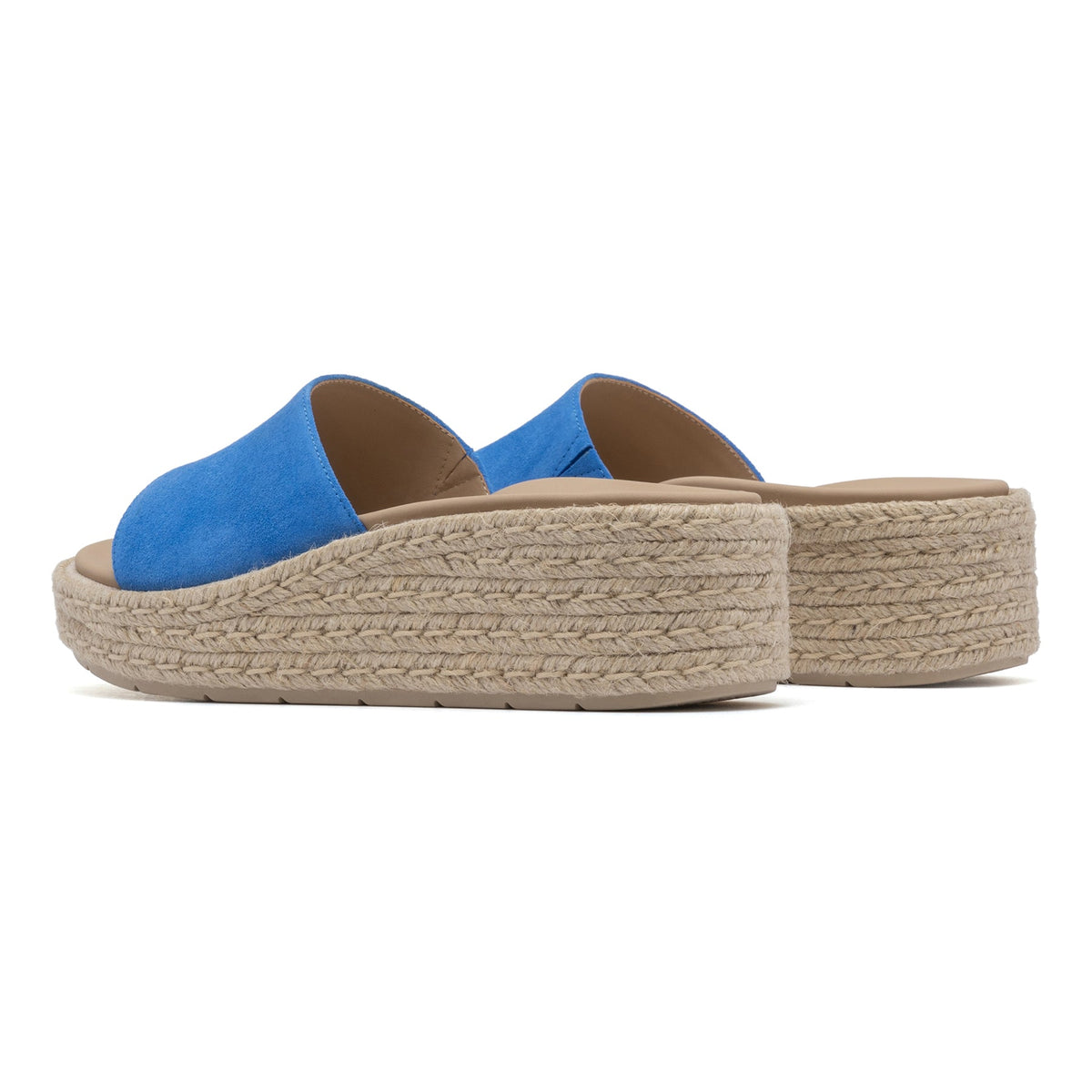 Solstice Slide Metatarsal Mar Blue Suede | ABEO Footwear