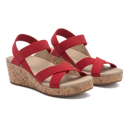 Riviera Stretch Metatarsal Red | ABEO Footwear