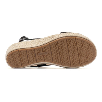 Riviera Cross Metatarsal Black Suede | ABEO Footwear