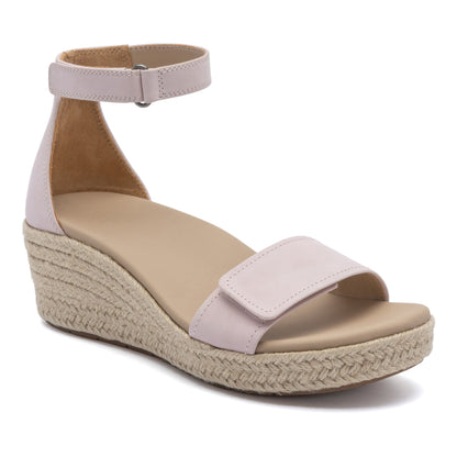 Riviera Ankle Sandal Metatarsal Pink Nubuck | ABEO Footwear