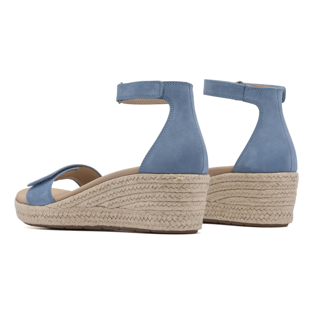 Riviera Ankle Sandal Metatarsal Denim Nubuck | ABEO Footwear