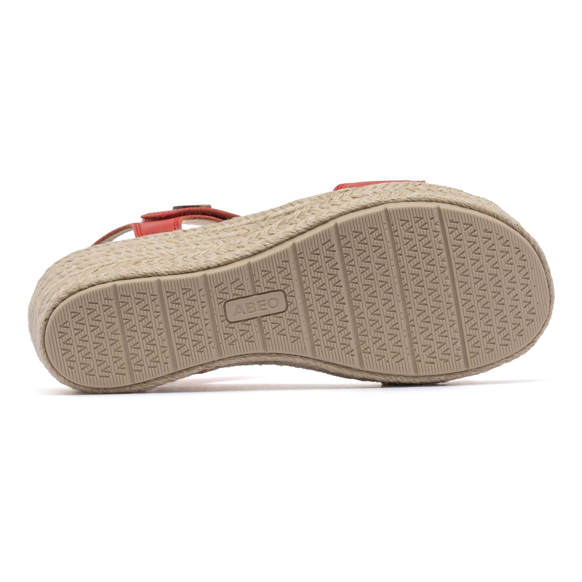 Riviera Strap Sandal Metatarsal Red | ABEO Footwear