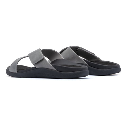 Laguna Slide Metatarsal Silver Leather | ABEO Footwear