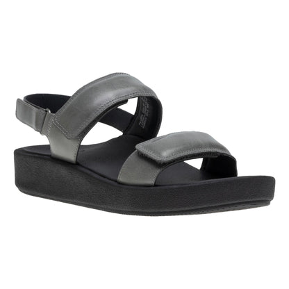 Paseo Sandal Metatarsal Pewter | ABEO Footwear