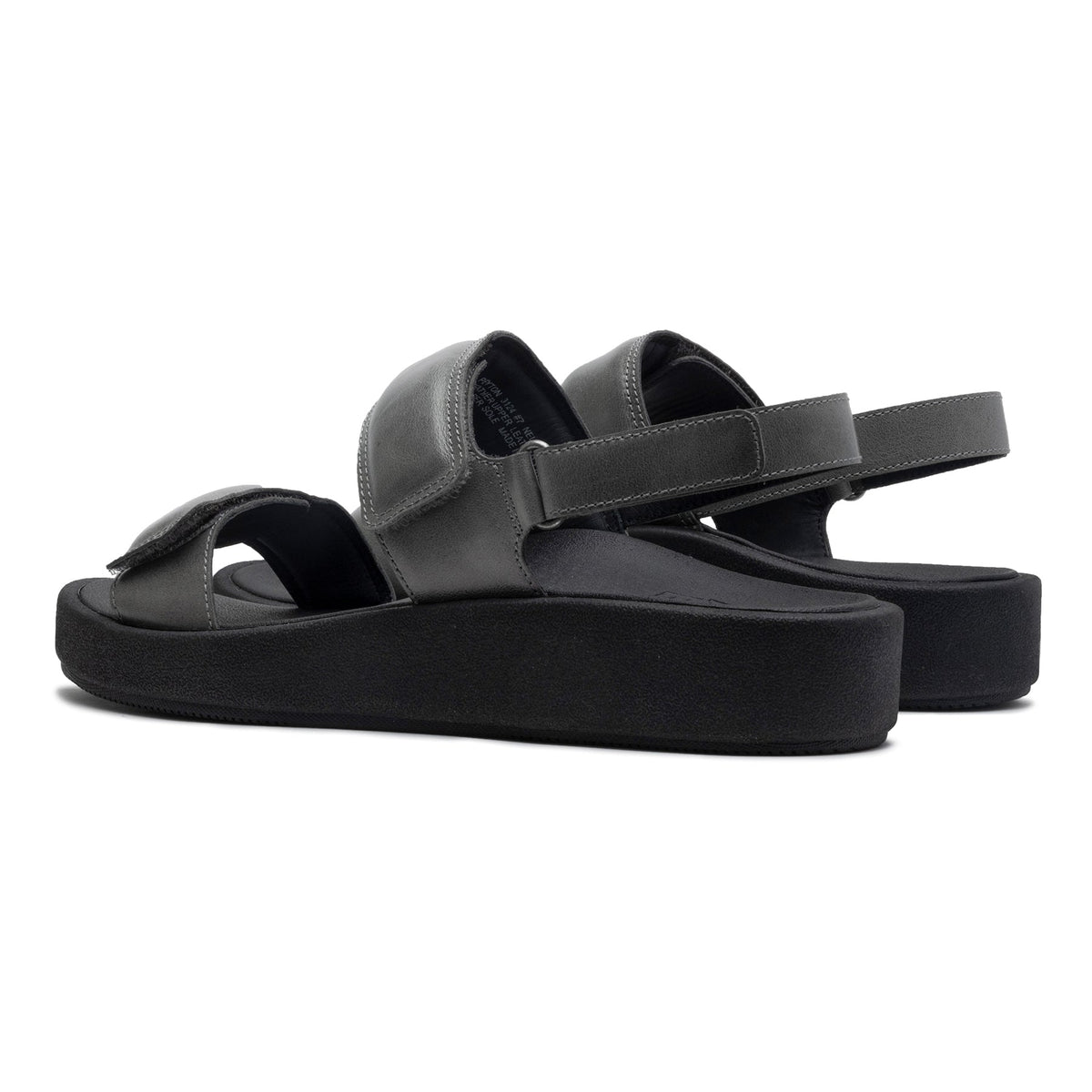 Paseo Sandal Metatarsal Pewter | ABEO Footwear