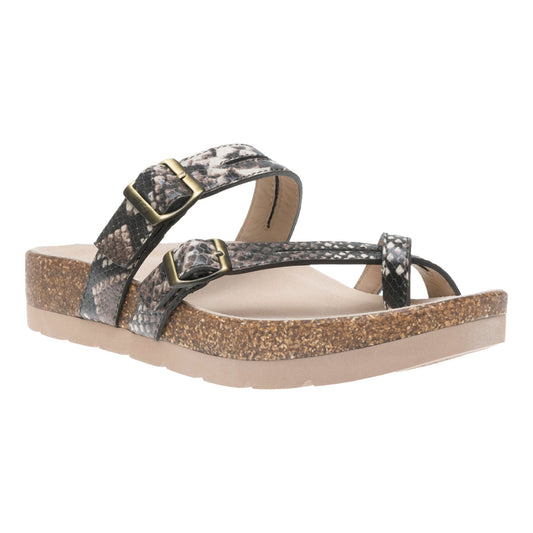Lanai Thong Sandal Metatarsal Natural Snake | ABEO Footwear
