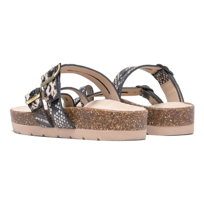 Lanai Thong Sandal Metatarsal Natural Snake | ABEO Footwear