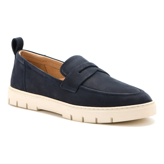 Roam Loafer Navy Nubuck | ABEO Footwear