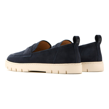 Roam Loafer Navy Nubuck | ABEO Footwear