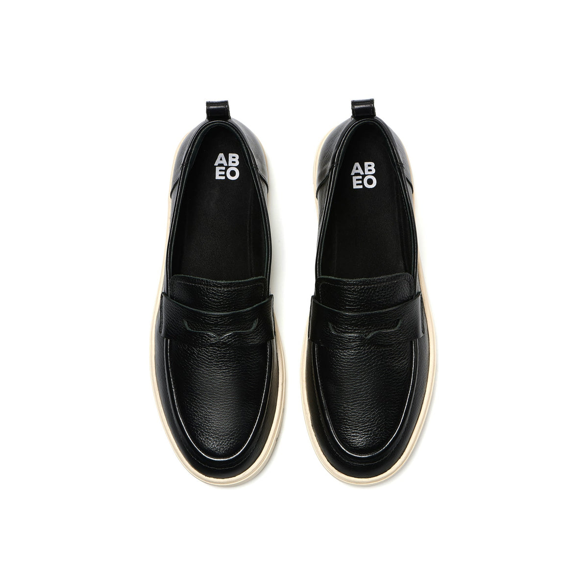 Roam Loafer Black Leather | ABEO Footwear