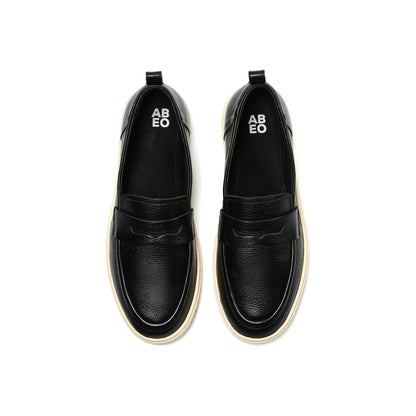 Roam Loafer Black Leather | ABEO Footwear