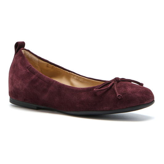Cadence Bow Burgundy | ABEO Footwear