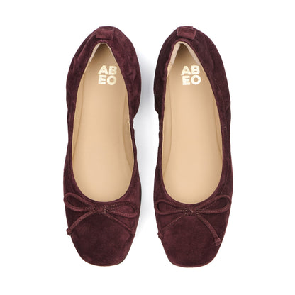Cadence Bow Burgundy | ABEO Footwear