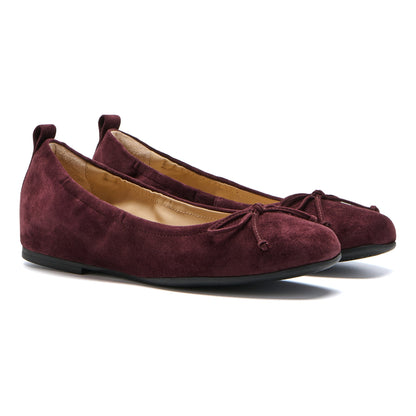 Cadence Bow Burgundy | ABEO Footwear
