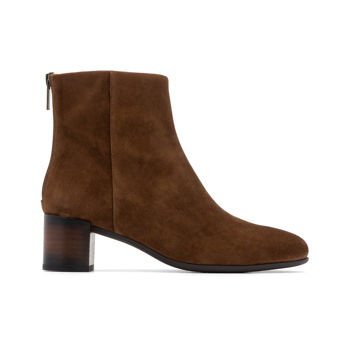 Plaza Back Zip Caramel | ABEO Footwear