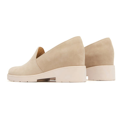 Horizon Slip On Beige Nubuck | ABEO Footwear