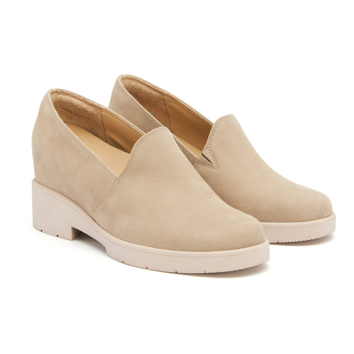 Horizon Slip On Beige Nubuck | ABEO Footwear