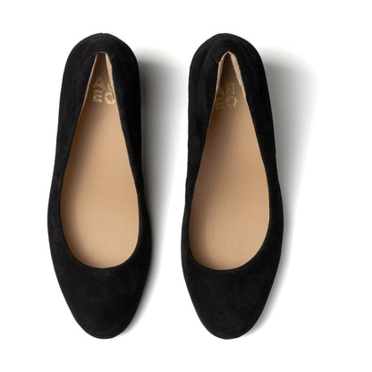Tempo Pump Black Suede | ABEO Footwear