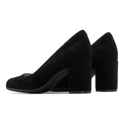 Tempo Pump Black Suede | ABEO Footwear