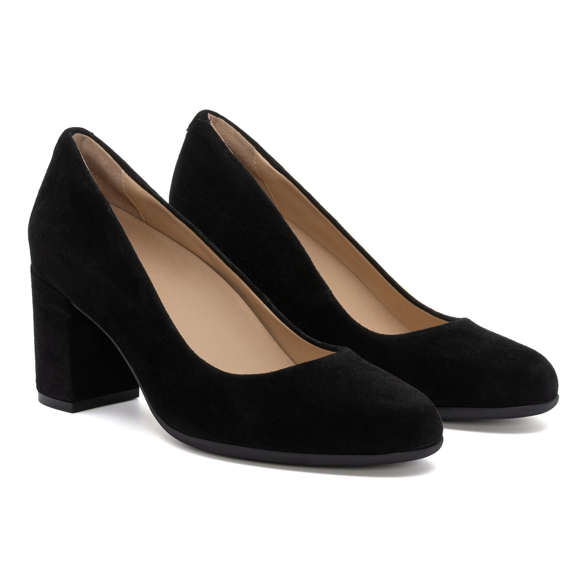 Tempo Pump Black Suede | ABEO Footwear