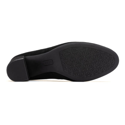 Tempo Pump Black Suede | ABEO Footwear