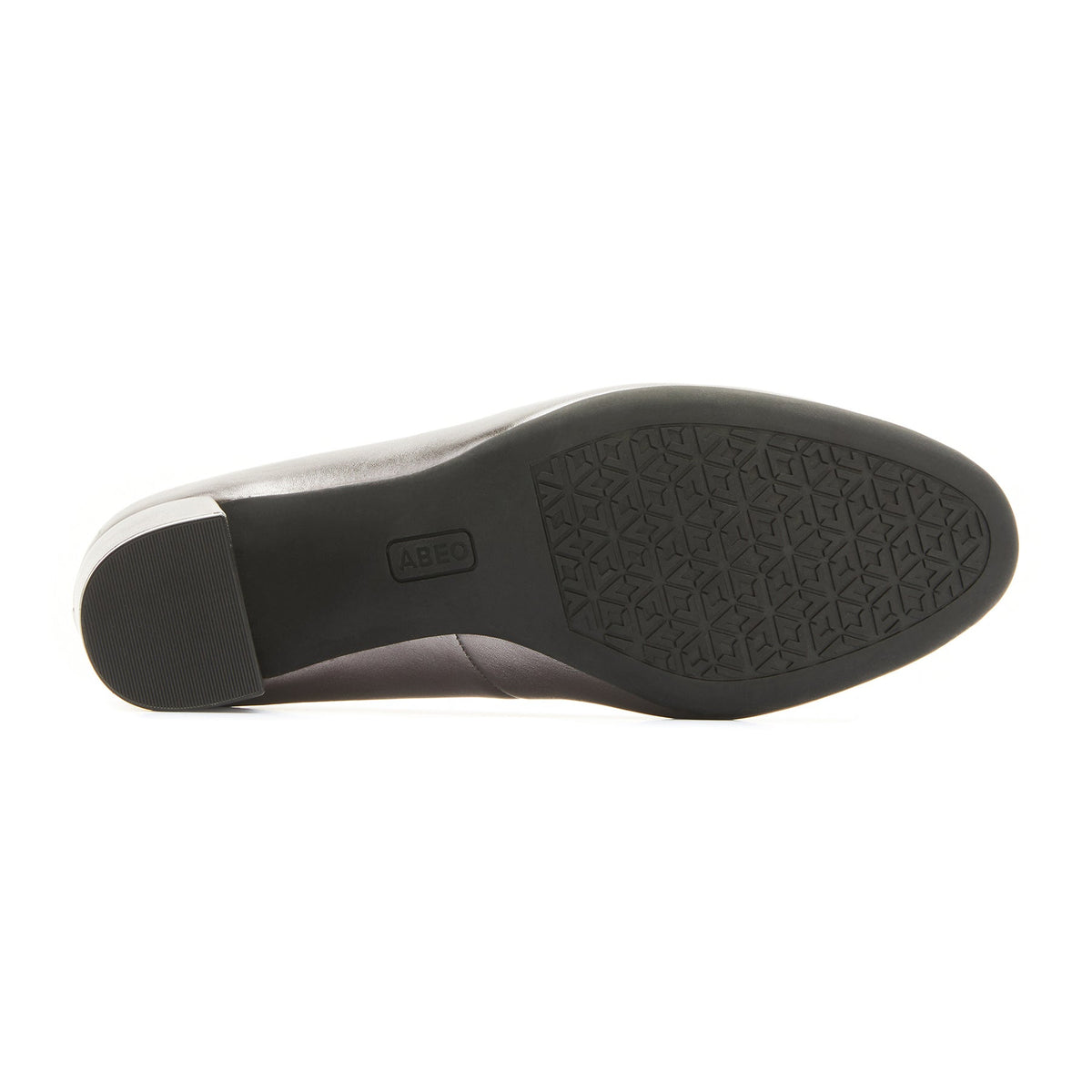 Tempo Pump Silver Metallic Leather | ABEO Footwear