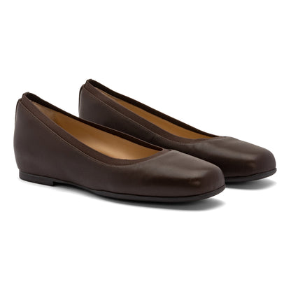 Cadence Ballet Dark Brown | ABEO Footwear