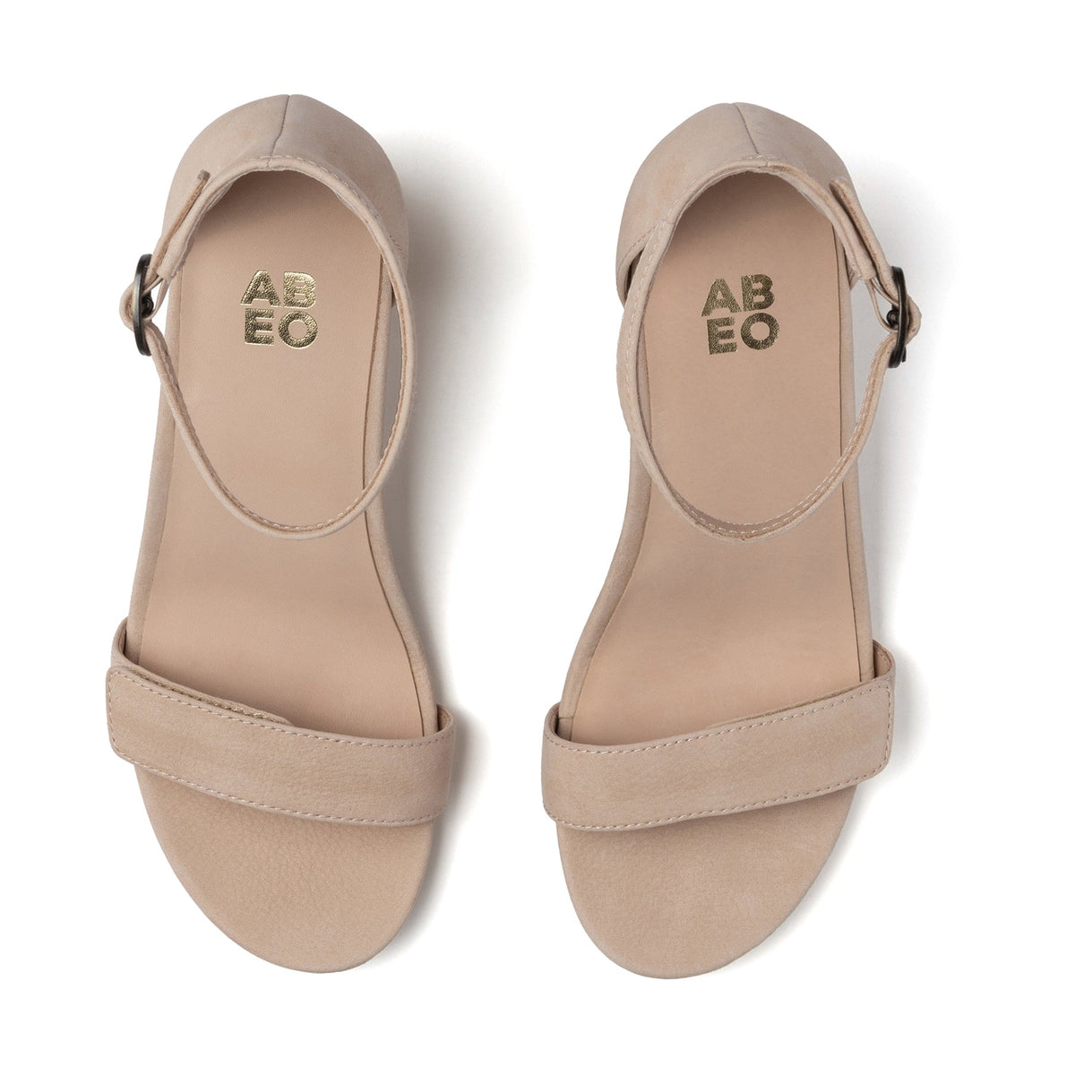 Tempo Strap Cuban Sand Nubuck | ABEO Footwear