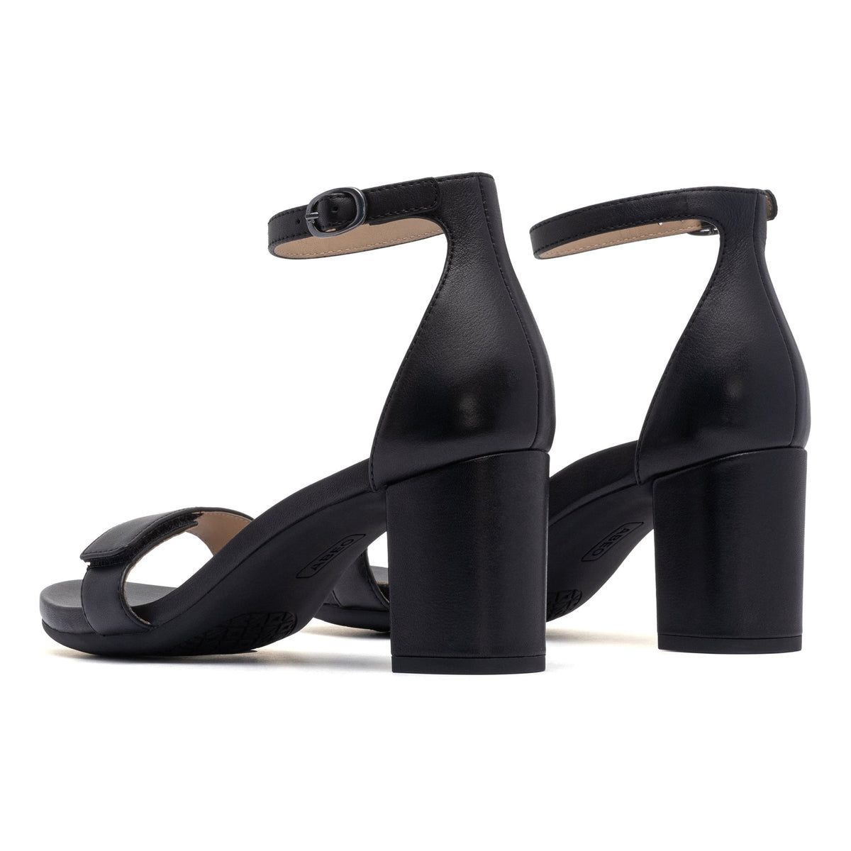 Tempo Strap Black Leather | ABEO Footwear