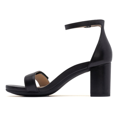Tempo Strap Black Leather | ABEO Footwear