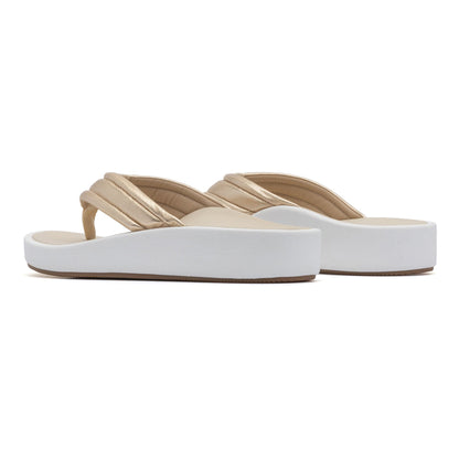 Paseo Thong Sandal Light Gold | ABEO Footwear