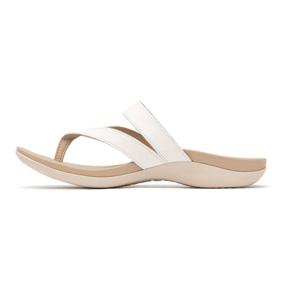 Oasis Thong Sandal Metatarsal White | ABEO Footwear