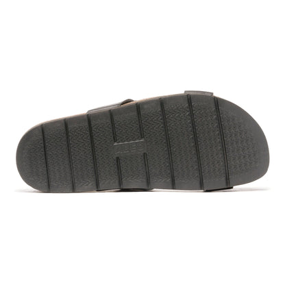 Lanai Slide Metatarsal Black Nubuck | ABEO Footwear