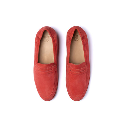 Strada Loafer Red | ABEO Footwear