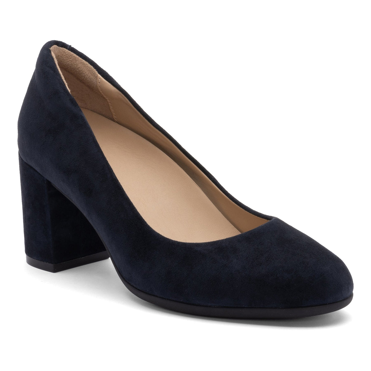 Tempo Pump Navy Suede | ABEO Footwear