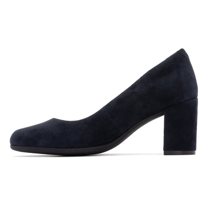 Tempo Pump Navy Suede | ABEO Footwear
